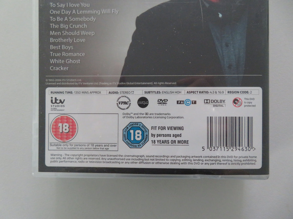 Cracker - The Complete Collection (DVD BoxSet) Robbie Coltrane 1993 Region 2