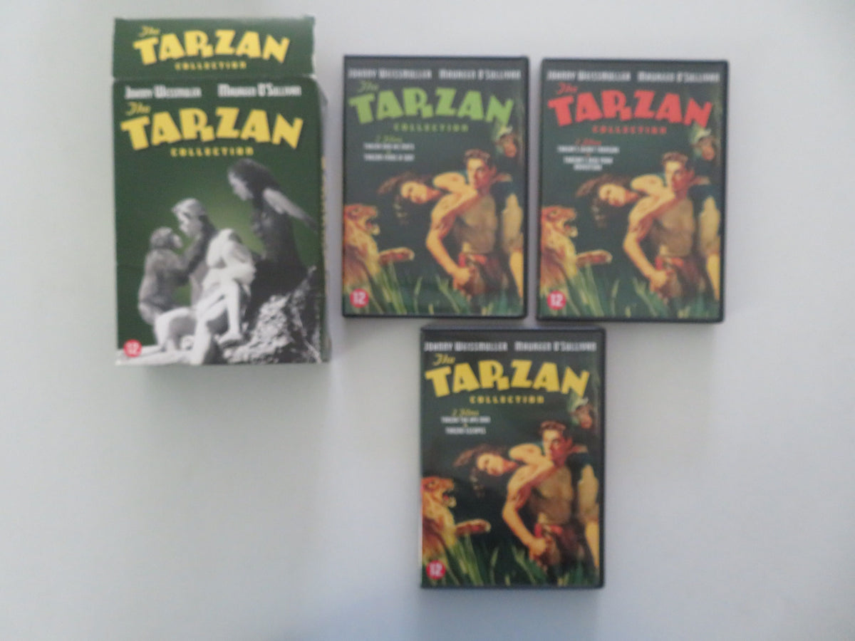 The Tarzan Collection - 6 films (DVD BoxSet) Johnny Weissmuller 1932 Region 2