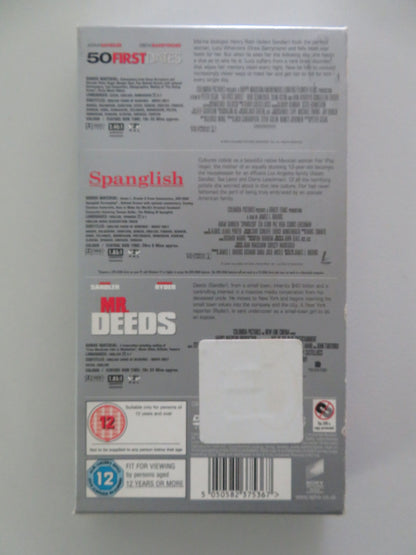 50 First Dates + Spanglish + Mr. Deeds - 3 disc anthology (DVD BoxSet) Region 2