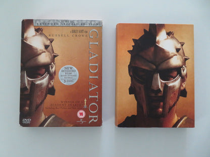 Gladiator - 3 Disc Extended Special Edition (DVD BoxSet) R Crowe 2000 Region 2,5
