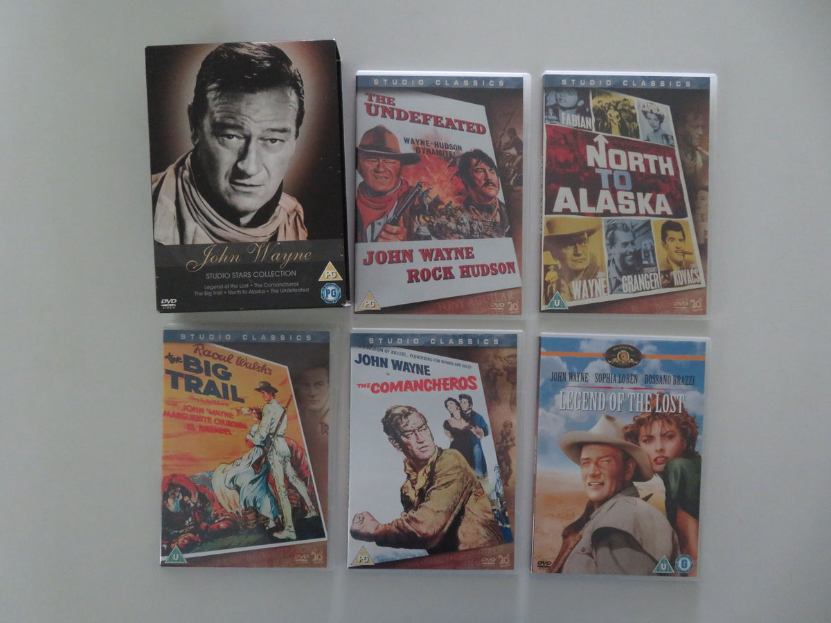 John Wayne Studio Stars Collection (DVD BoxSet) Sophia Loren Region 2
