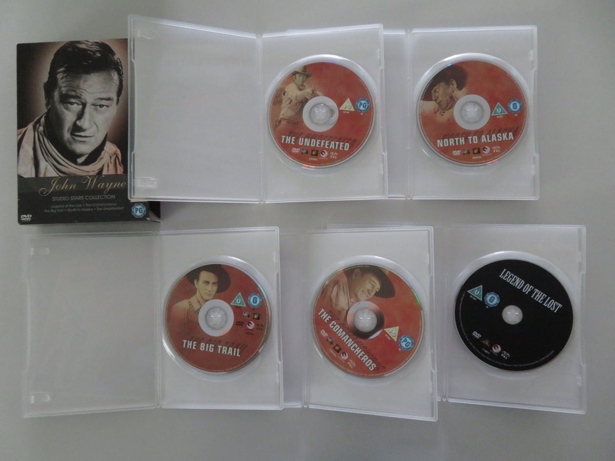 John Wayne Studio Stars Collection (DVD BoxSet) Sophia Loren Region 2