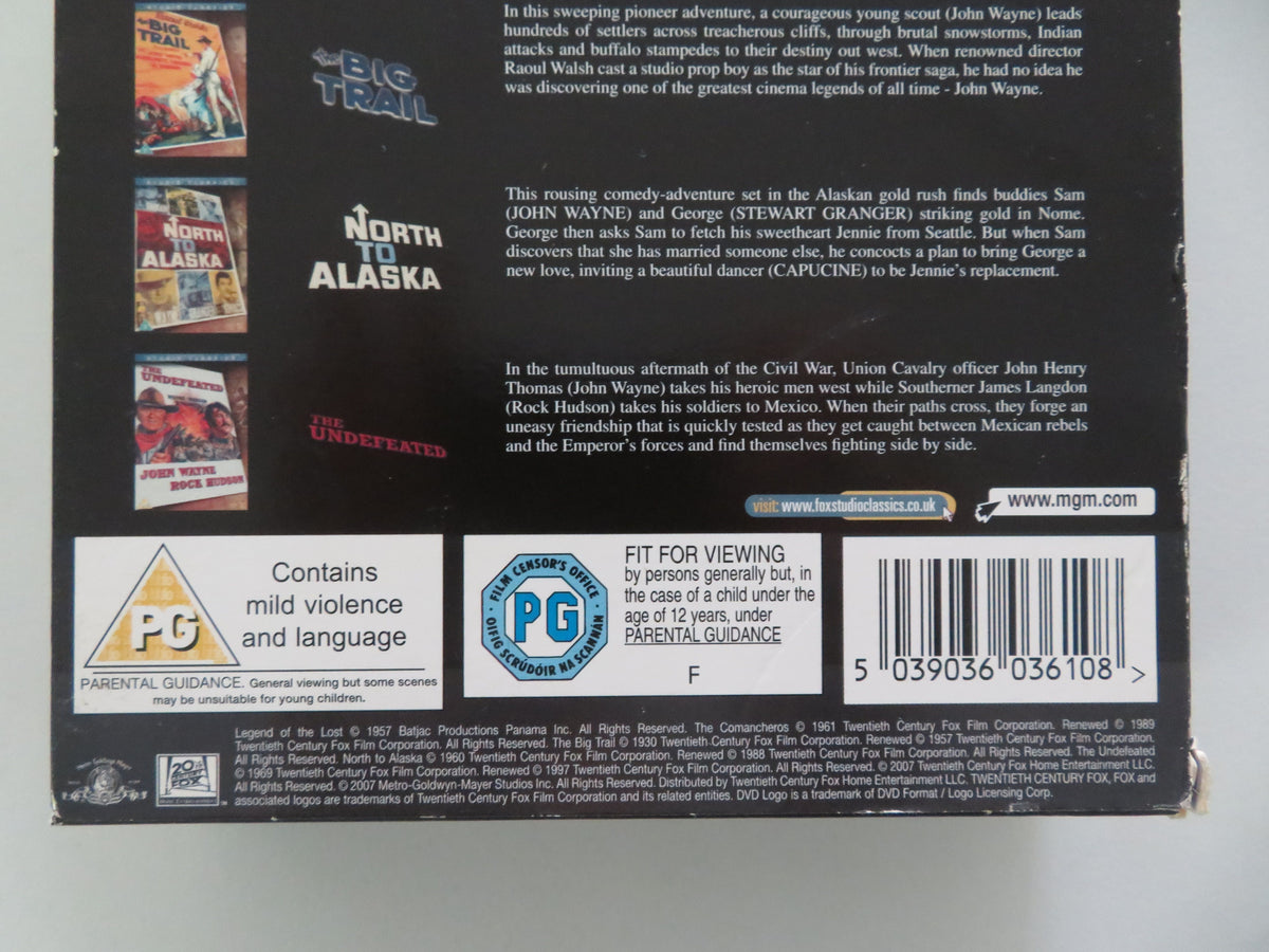 John Wayne Studio Stars Collection (DVD BoxSet) Sophia Loren Region 2