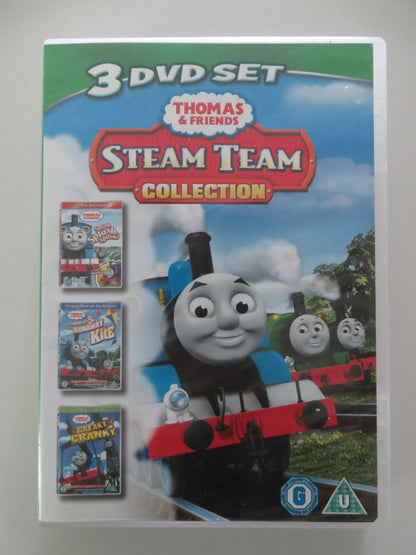 Thomas & Friends Steam Team Collection 3 DVD set (DVD BoxSet) 2012 Region 2