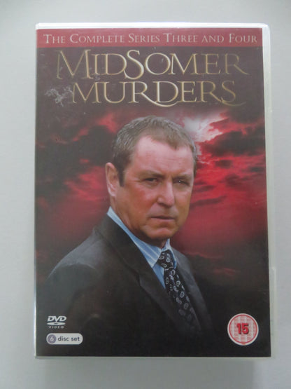 Midsomer Murders - Complete Series 3 and 4 (DVD BoxSet) J. Nettles 2009 Region 2
