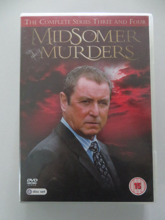 Midsomer Murders - Complete Series 3 and 4 (DVD BoxSet) J. Nettles 2009 Region 2