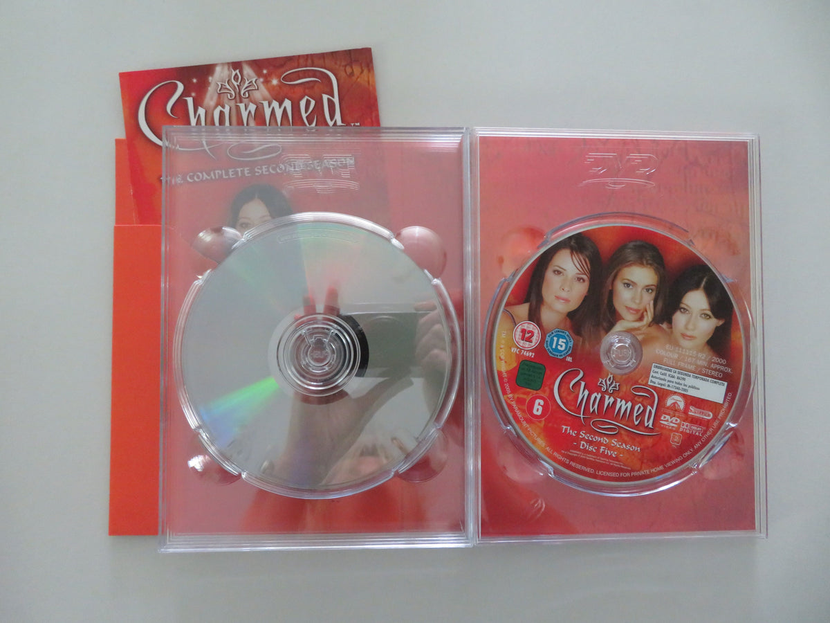 Charmed - The Complete Second Season (DVD BoxSet) Shannen Doherty 1998 Region 2