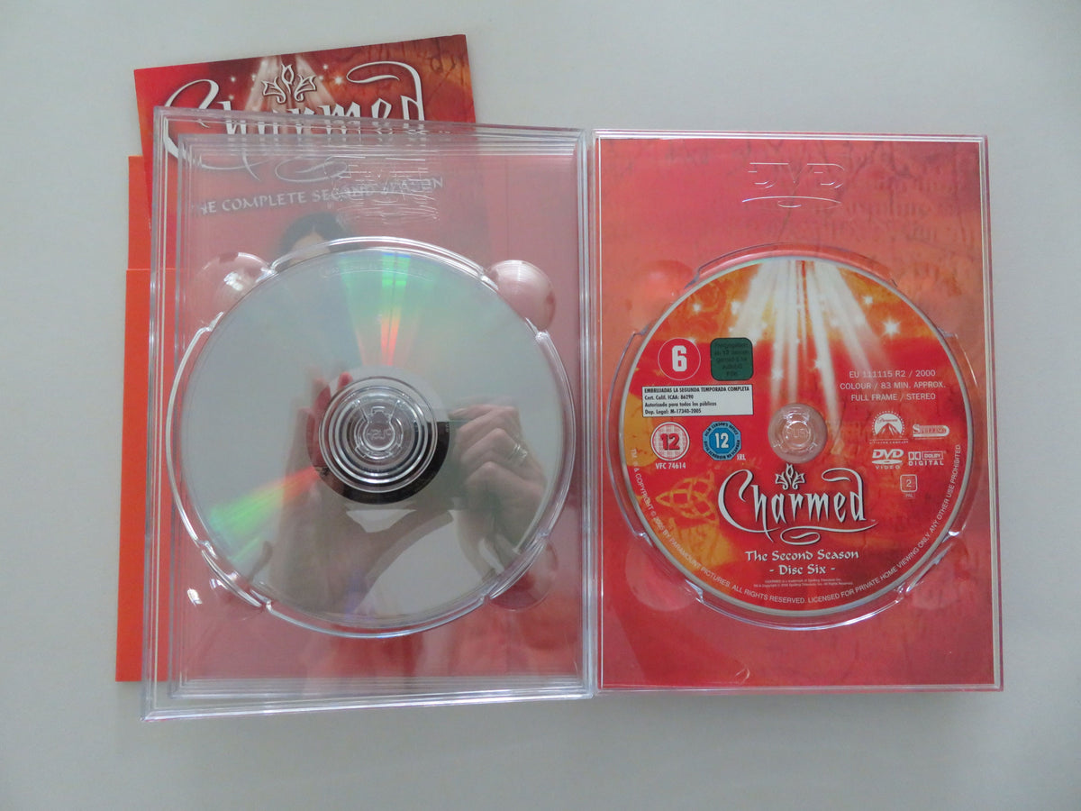 Charmed - The Complete Second Season (DVD BoxSet) Shannen Doherty 1998 Region 2