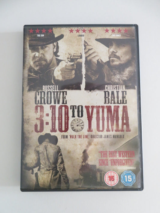 3:10 TO YUMA (DVD) RUSSELL CROWE CHRISTIAN BALE 2007 REGION 2 Movie posters