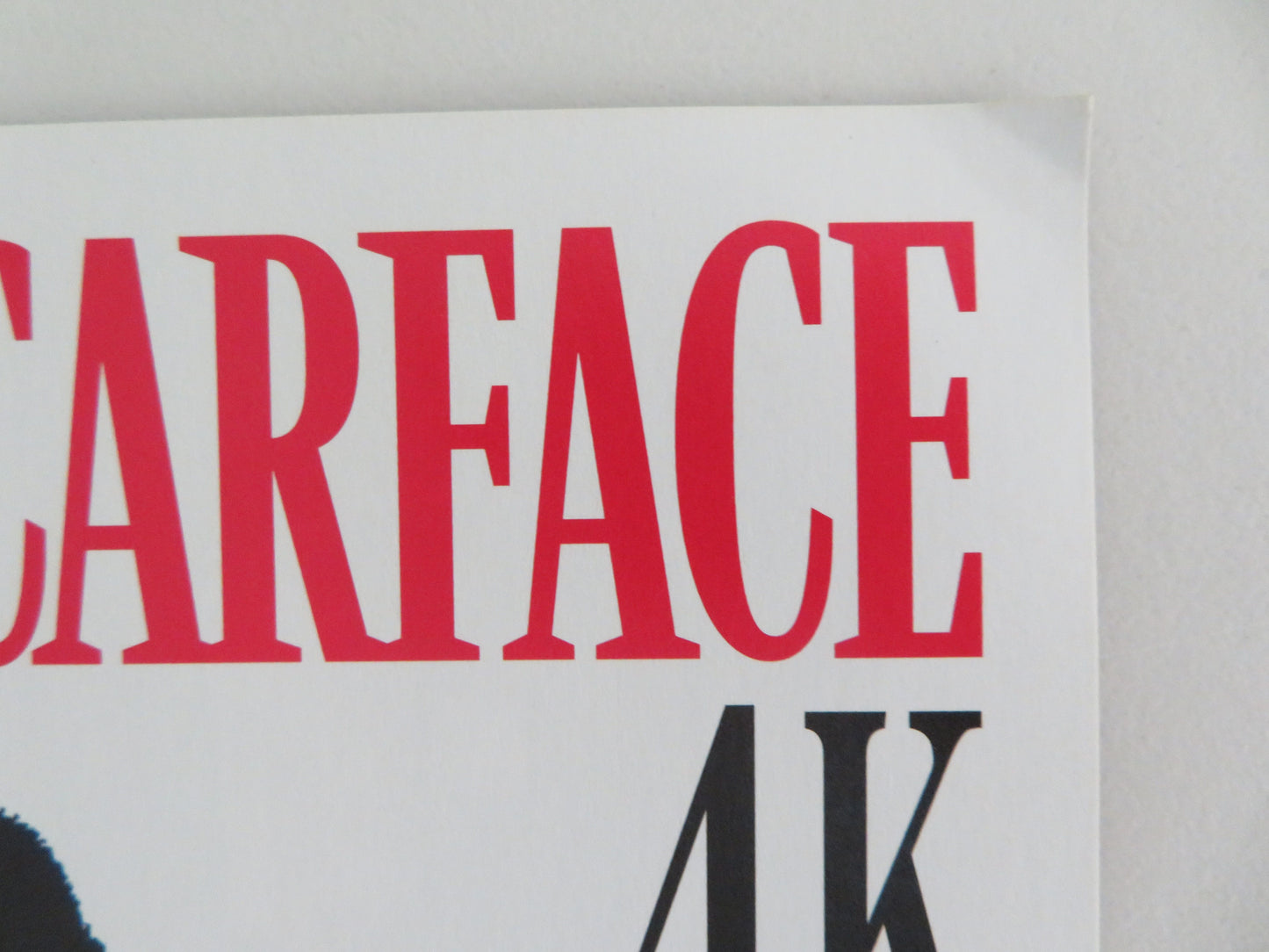 Scarface 4k Japanese Chirashi (B5) Poster Al Pacino Michelle Pfeiffer R2026