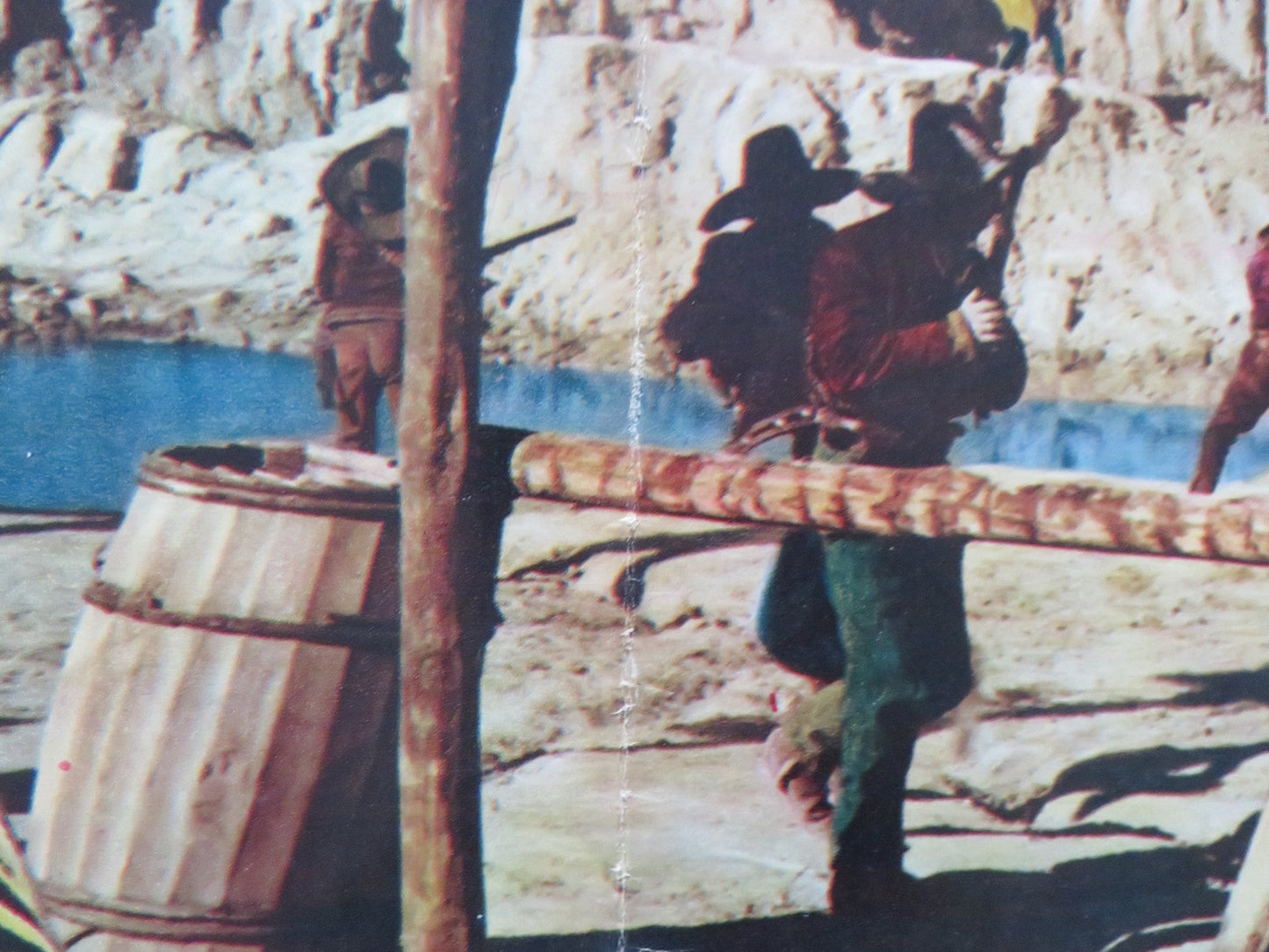 4 DOLLARS OF REVENGE - C ITALIAN FOTOBUSTA POSTER ROBERT WOODS DANA GHIA 1966 Rendezvous Cinema Movie posters