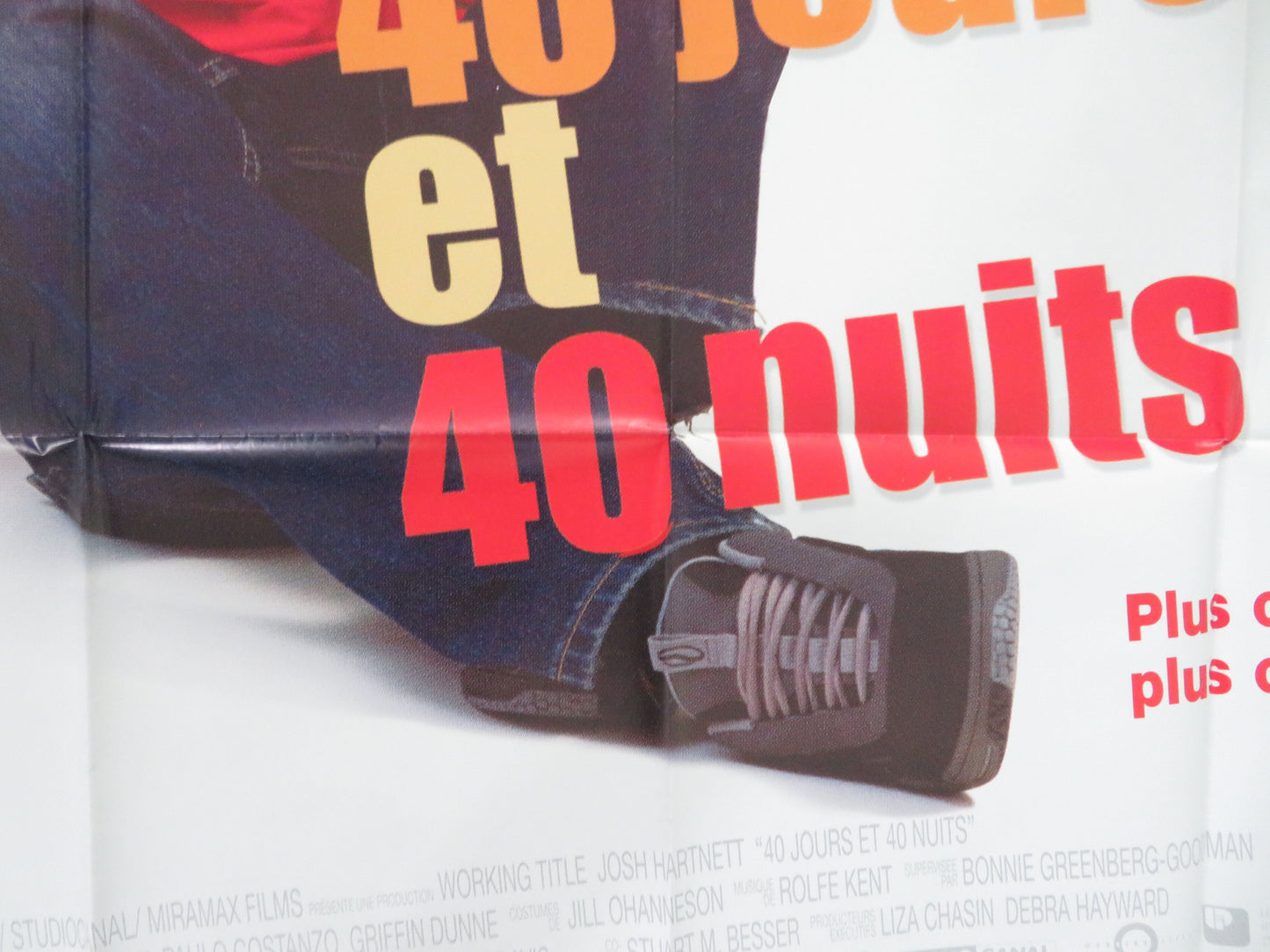 40 Days and 40 Nights French Grande Poster Josh Hartnett Shannyn Sossamon 2002 Movie posters