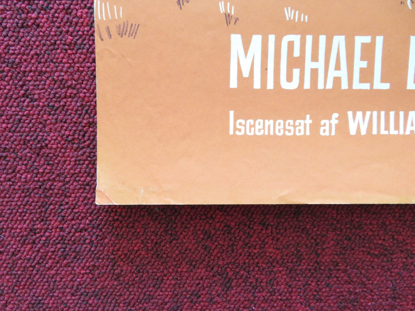 40 GUNS TO APACHE PASS DANISH POSTER ROLLED AUDIE MURPHY MICHAEL BURNS 1967 Rendezvous Cinema Movie posters