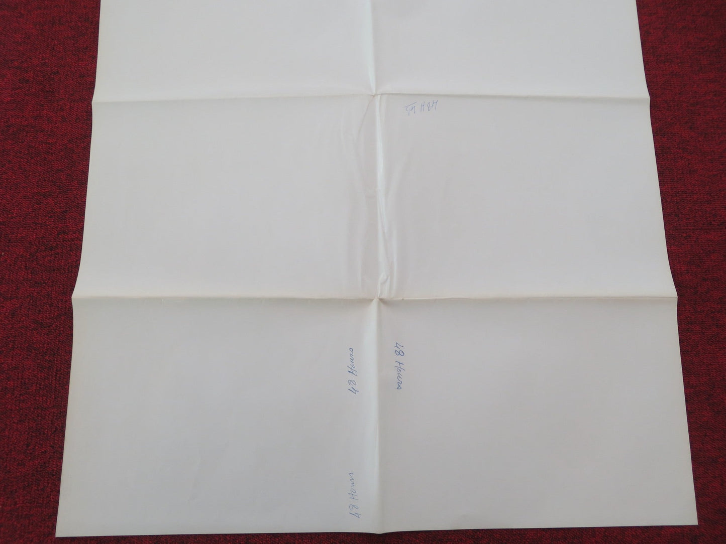 48 Hrs. Lebanese Poster Folded Nick Nolte Eddie Murphy 1982 Movie posters