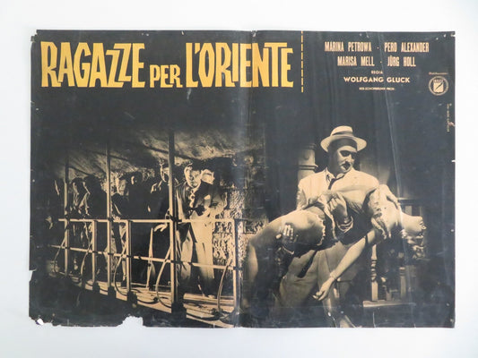 5 Sinners Italian Fotobusta Poster Marina Petrova Jürg Holl 1959 Movie posters