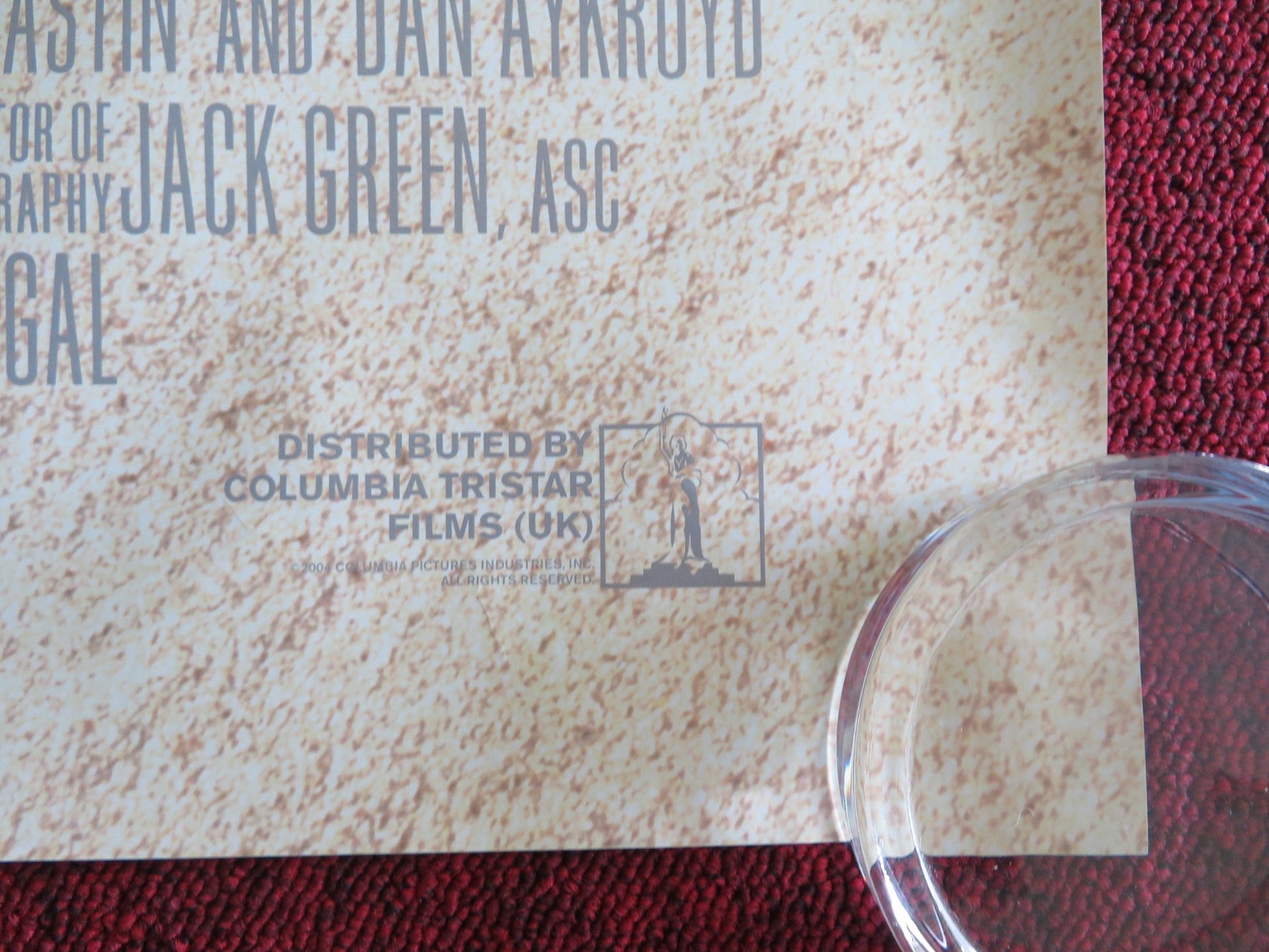 50 FIRST DATES UK QUAD ROLLED POSTER ADAM SANDLER DREW BARRYMORE 2004 Rendezvous Cinema Movie posters