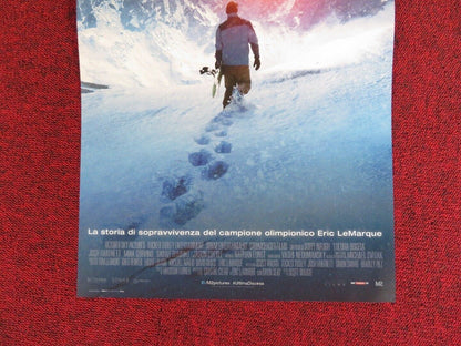 6 BELOW: MIRACLE ON THE MOUNTAIN ITALIAN LOCANDINA (26.5"x12.5") POSTER 2017 - Rendezvous Cinema