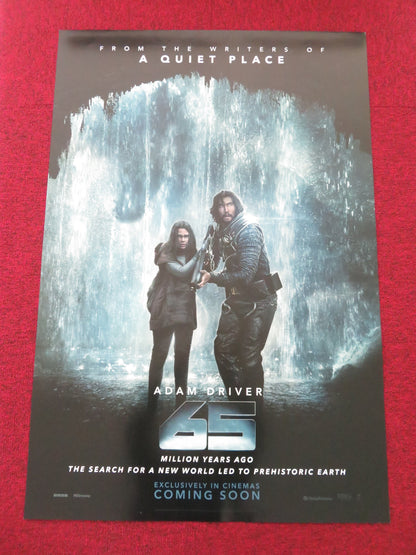 65 - B US One Sheet Rolled Poster Adam Driver Ariana Greenblatt 2023 Movie posters