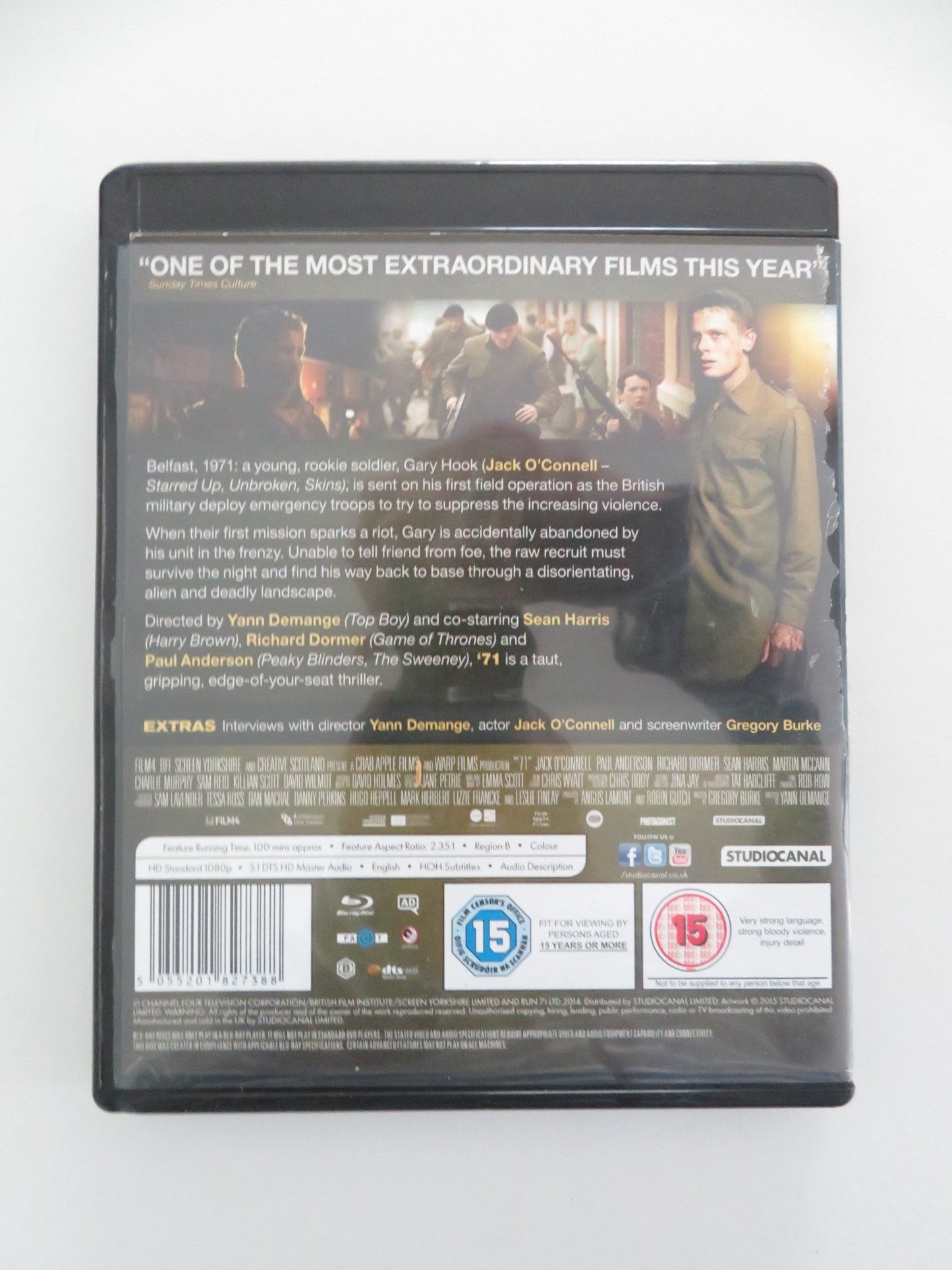 71 (BLU - RAY) JACK O'CONNELL JACK LOWDEN 2014 REGION B Movie posters