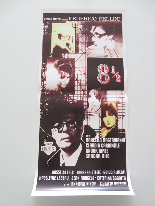 8 1/2 ITALIAN LOCANDINA POSTER MARCELLO MASTROIANNI CLAUDIA CARDINALE Movie posters