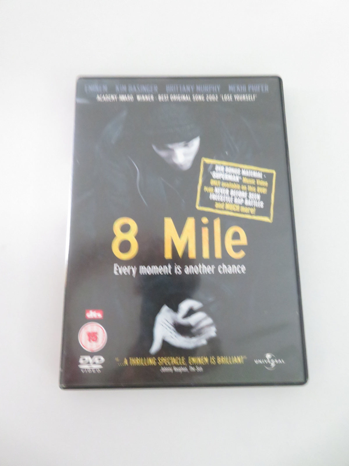 8 Mile - C (DVD) Eminem Brittany Murphy Kim Basinger 2002 Region 2,4 Movie posters