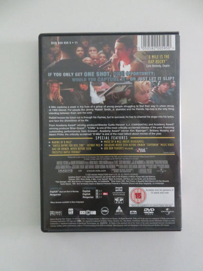8 MILE (DVD) EMINEM KIM BASINGER 2002 REGION 2 Movie posters