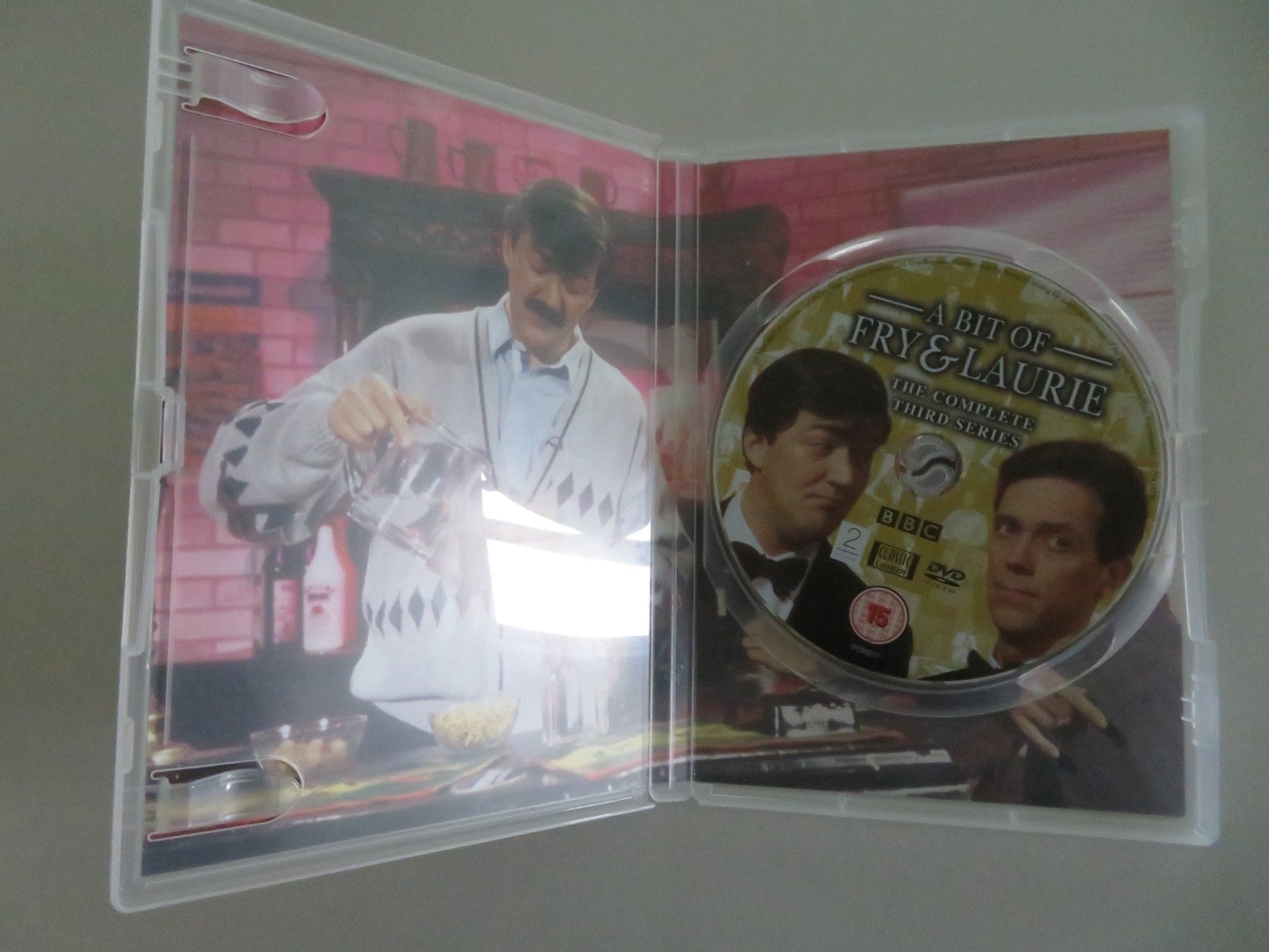 A BIT OF FRY AND LAURIE SERIES 3 (DVD) STEPHEN FRY HUGH LAURIE 1993 REGION 2, 5 Movie posters
