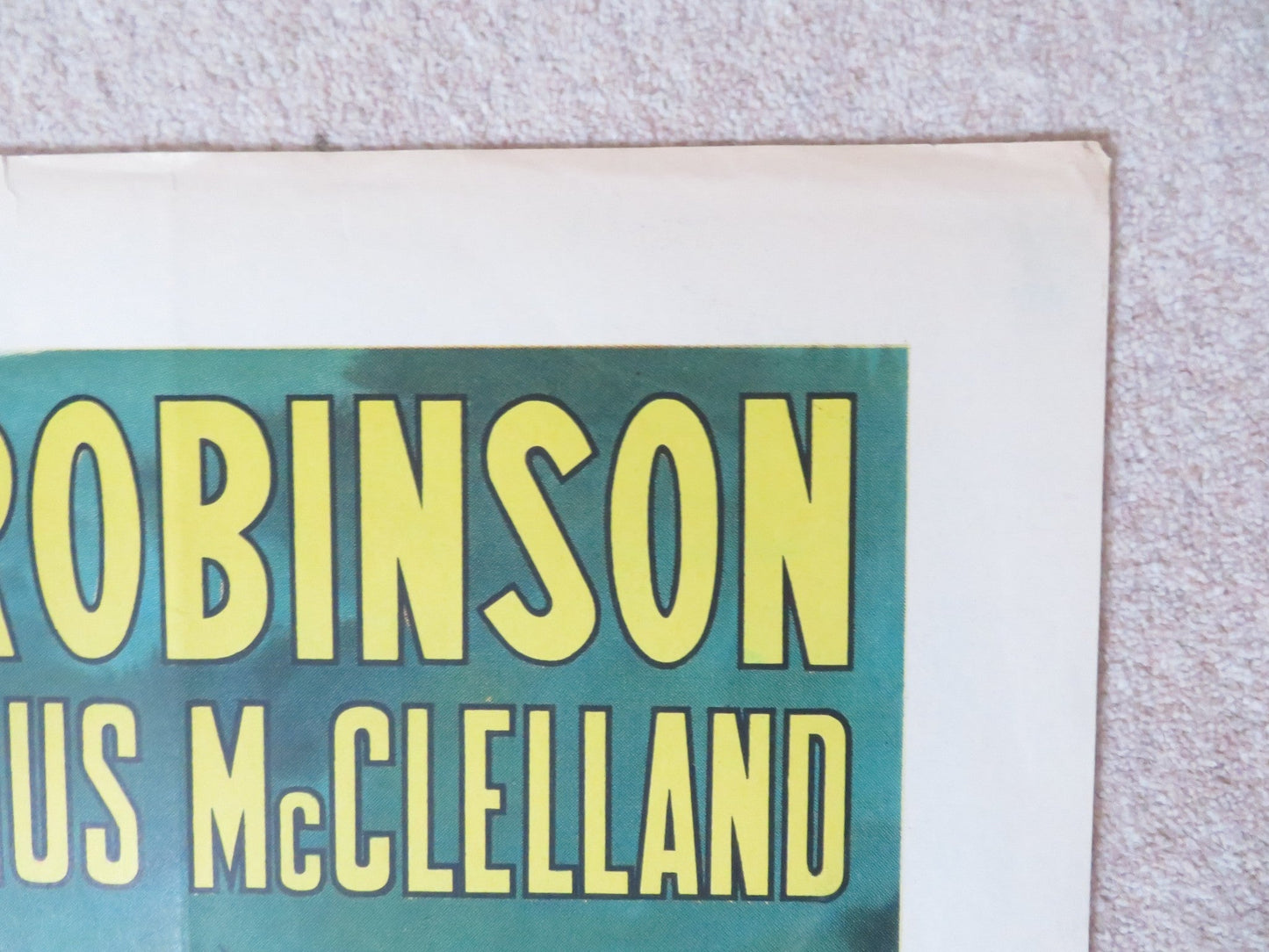 A BOY TEN FEET TALL ITALIAN 2 FOGLIO POSTER EDWARD G. ROBINSON F. MCCLELLAND '63 - Rendezvous Cinema