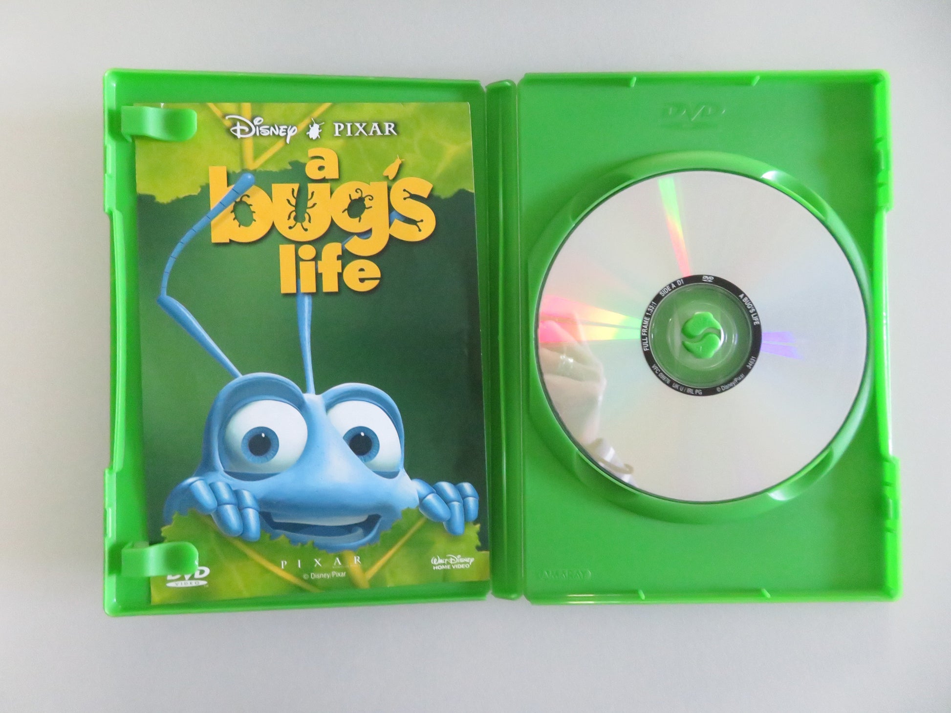 A Bug's Life (DVD) Disney Kevin Spacey Dave Foley 1998 Region 2 Movie posters