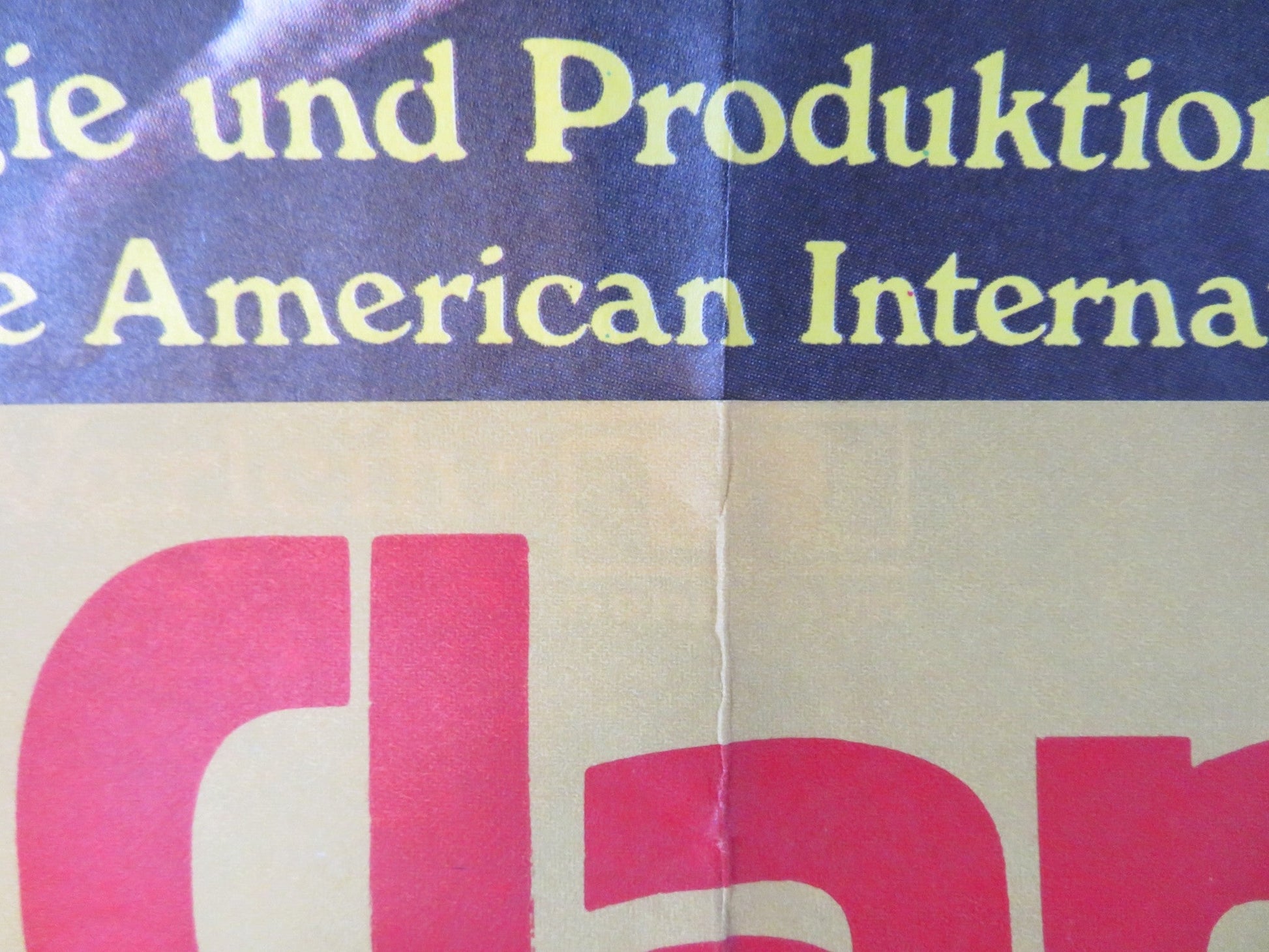 A BULLET FOR PRETTY BOY GERMAN A1 POSTER FOLDED FABIAN FORTE JOCELYN LANE 1970 Rendezvous Cinema Movie posters