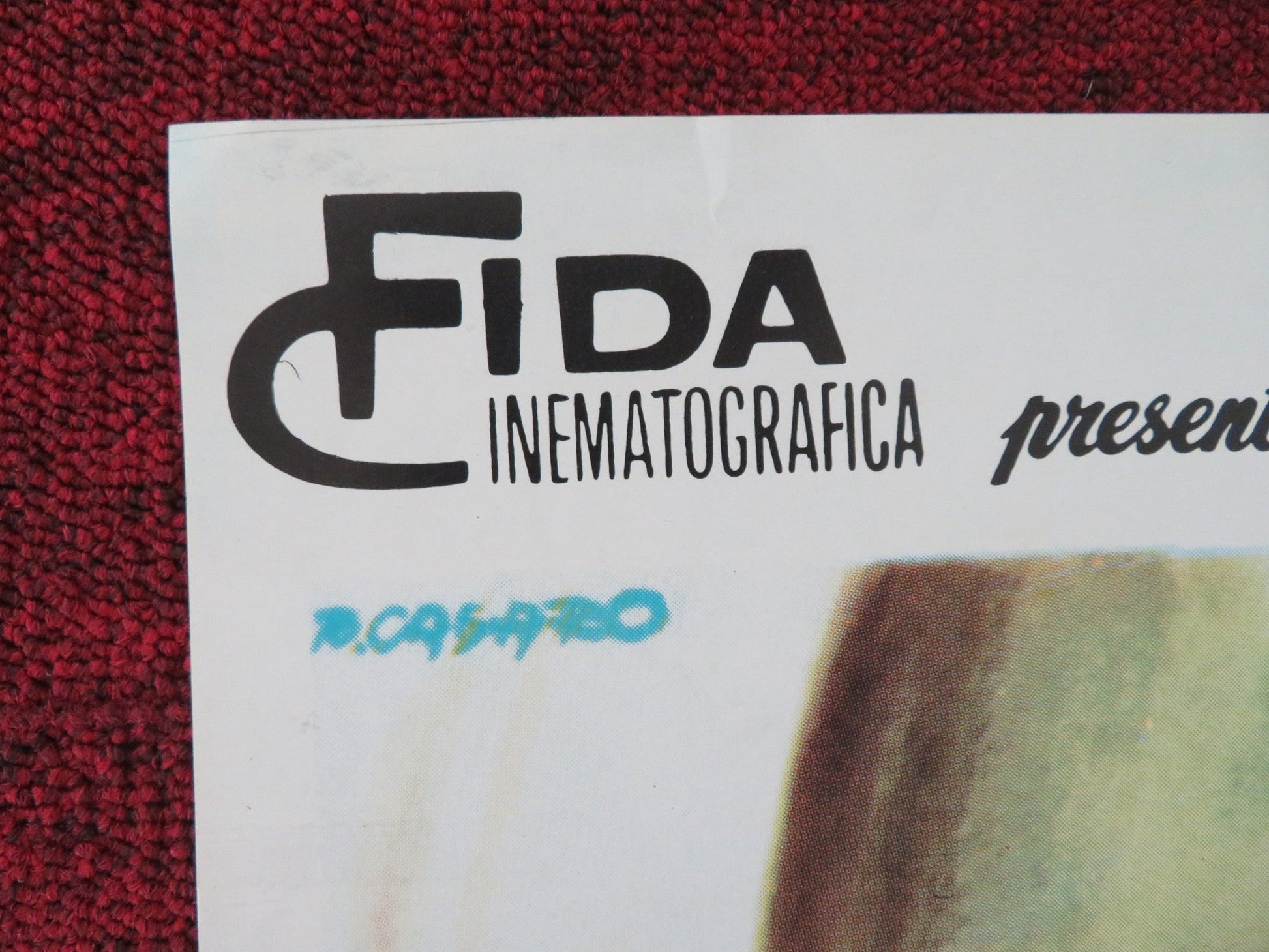 A BULLET FOR ROMMEL ITALIAN FOGLIO POSTER JACK PALANCE ANDREA BOSIC 1969 Movie posters