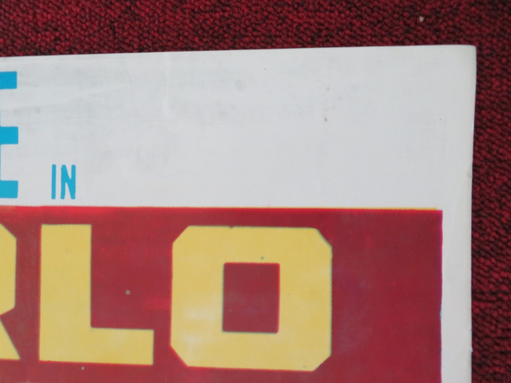 A BULLET FOR ROMMEL ITALIAN FOGLIO POSTER JACK PALANCE ANDREA BOSIC 1969 Movie posters