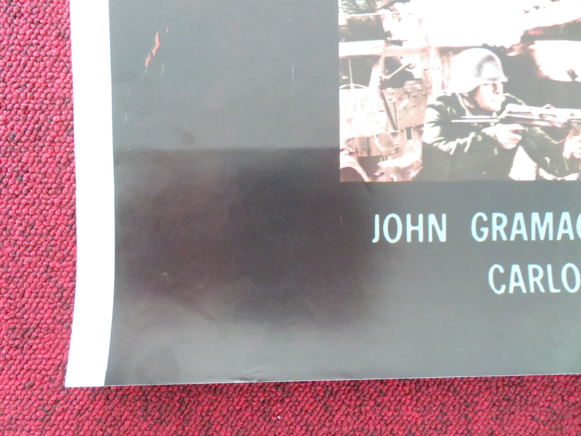 A BULLET FOR ROMMEL ITALIAN FOGLIO POSTER JACK PALANCE ANDREA BOSIC 1969 Movie posters