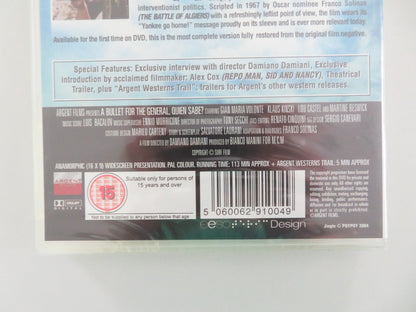 A BULLET FOR THE GENERAL (DVD) KLAUS KINSKI GIAN MARIA VOLONTE 1967 REGION 2 Movie posters