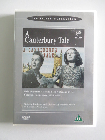 A CANTERBURY TALE (DVD) ERIC PORTMAN SHEILA SIM 1944 REGION 2 Rendezvous Cinema Movie posters