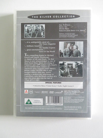 A CANTERBURY TALE (DVD) ERIC PORTMAN SHEILA SIM 1944 REGION 2 Rendezvous Cinema Movie posters