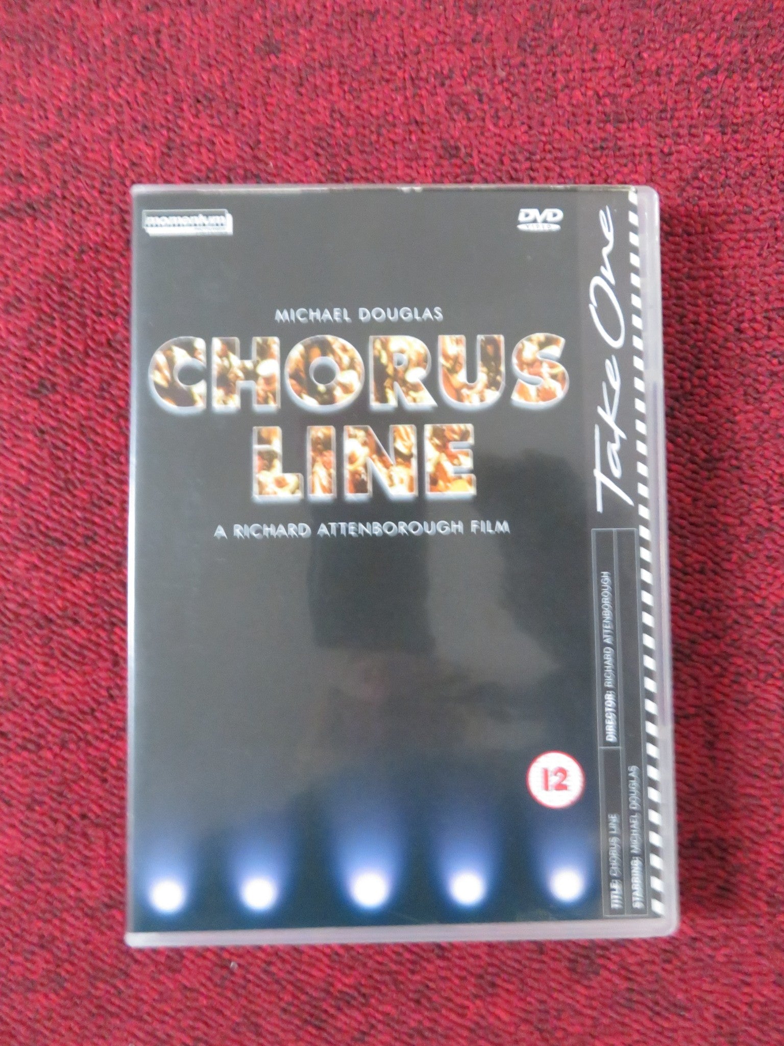 A CHORUS LINE (DVD) MICHAEL DOUGLAS ALYSON REED 1985 REGION 2 Rendezvous Cinema Movie posters