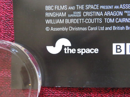 A CHRISTMAS CAROL UK QUAD ROLLED POSTER SIMON CALLOW CHARLES DICKENS 2018 Rendezvous Cinema Movie posters