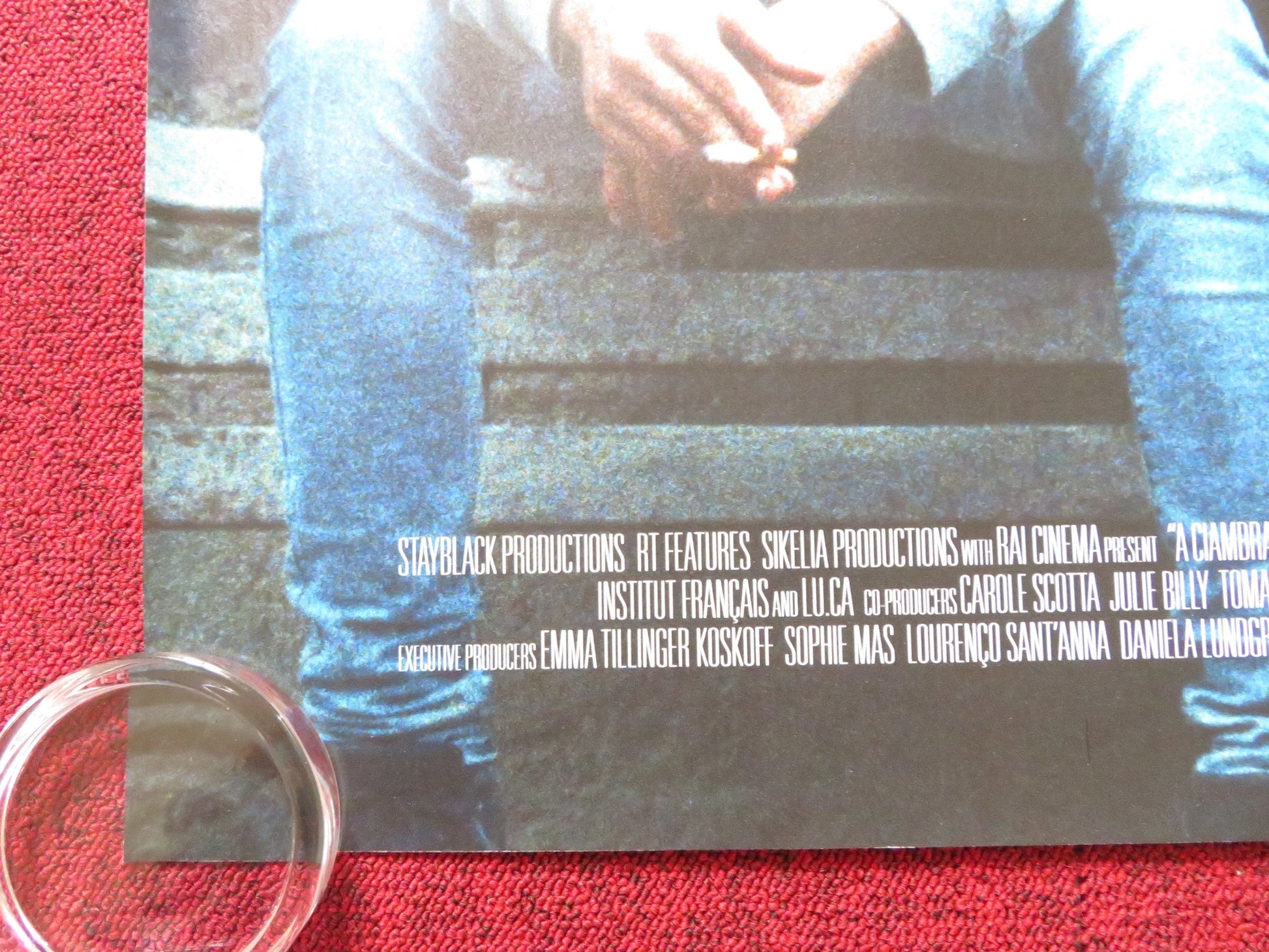 A CIAMBRA UK QUAD (30"x 40") ROLLED POSTER PIO AMATO IOLANDA AMATO 2017 - Rendezvous Cinema