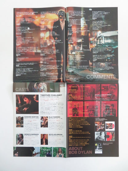 A COMPLETE UNKNOWN - C JAPANESE CHIRASHI (B5) POSTER TIMOTHEE CHALAMET 2024 Movie posters