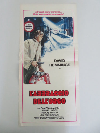 A Deadly Game Italian Locandina Poster David Hemmings Sam Wanamaker 1979 Movie posters
