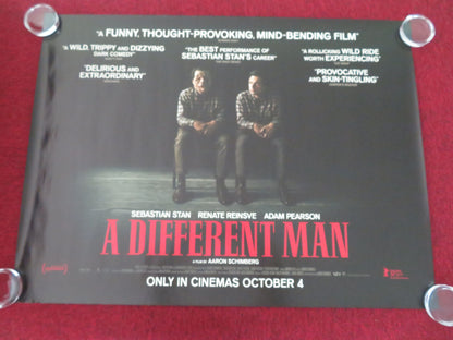 A Different Man UK Quad Rolled Poster Sebastian Stan Adam Pearson 2024 Movie posters