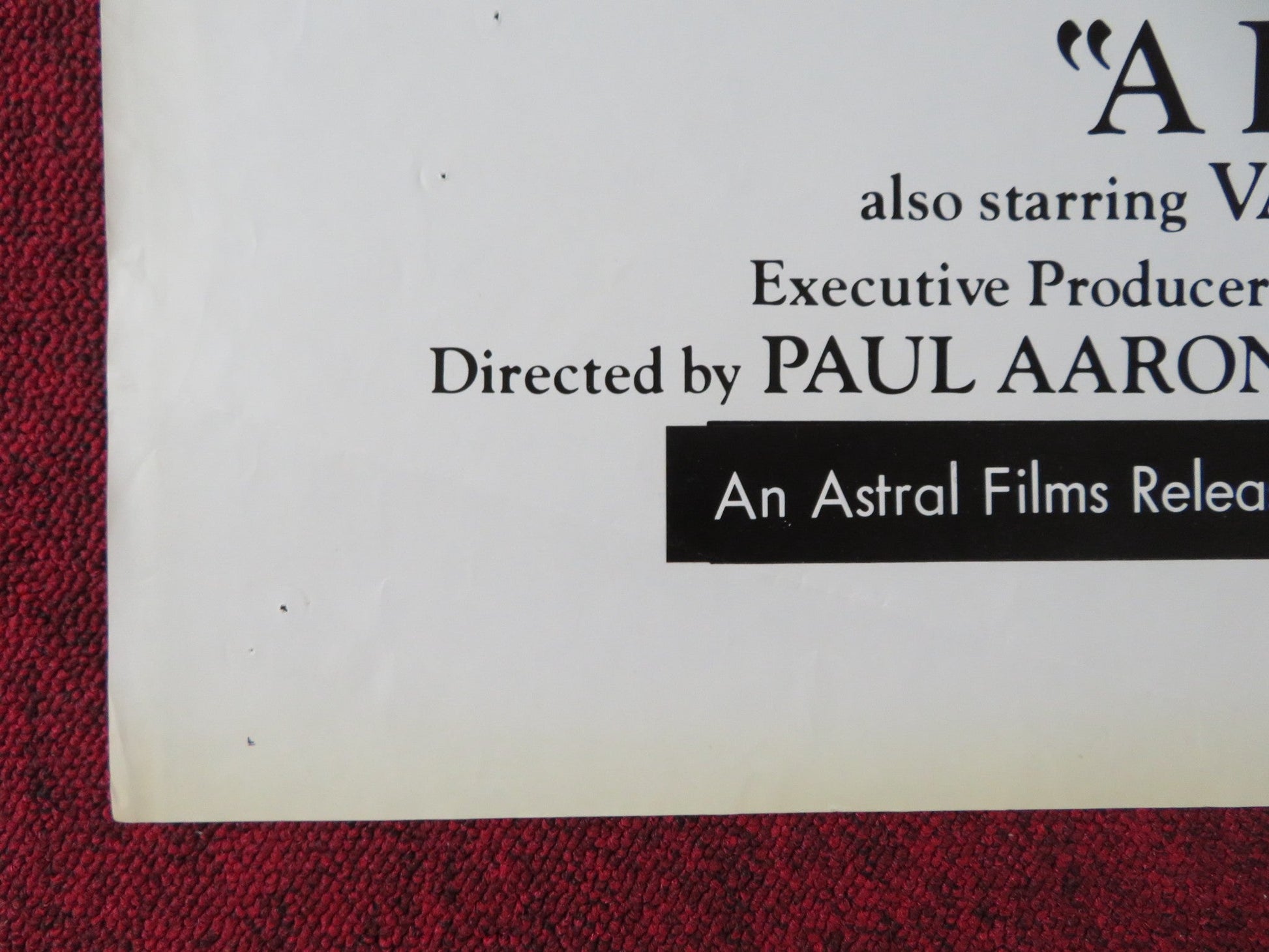 A DIFFERENT STORY FOLDED US ONE SHEET POSTER PERRY KING MEG FOSTER 1978 - Rendezvous Cinema