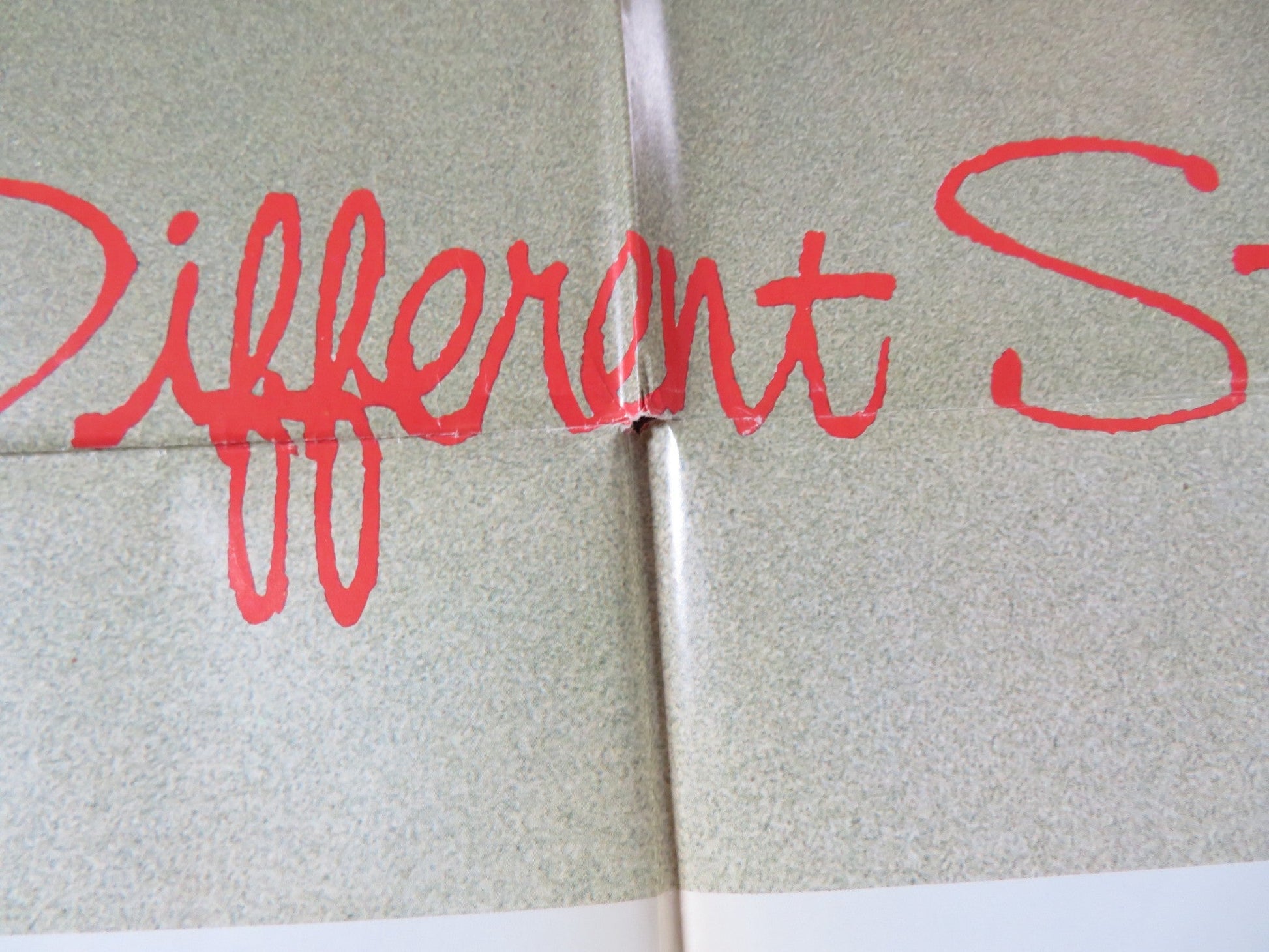 A DIFFERENT STORY FOLDED US ONE SHEET POSTER PERRY KING MEG FOSTER 1978 - Rendezvous Cinema