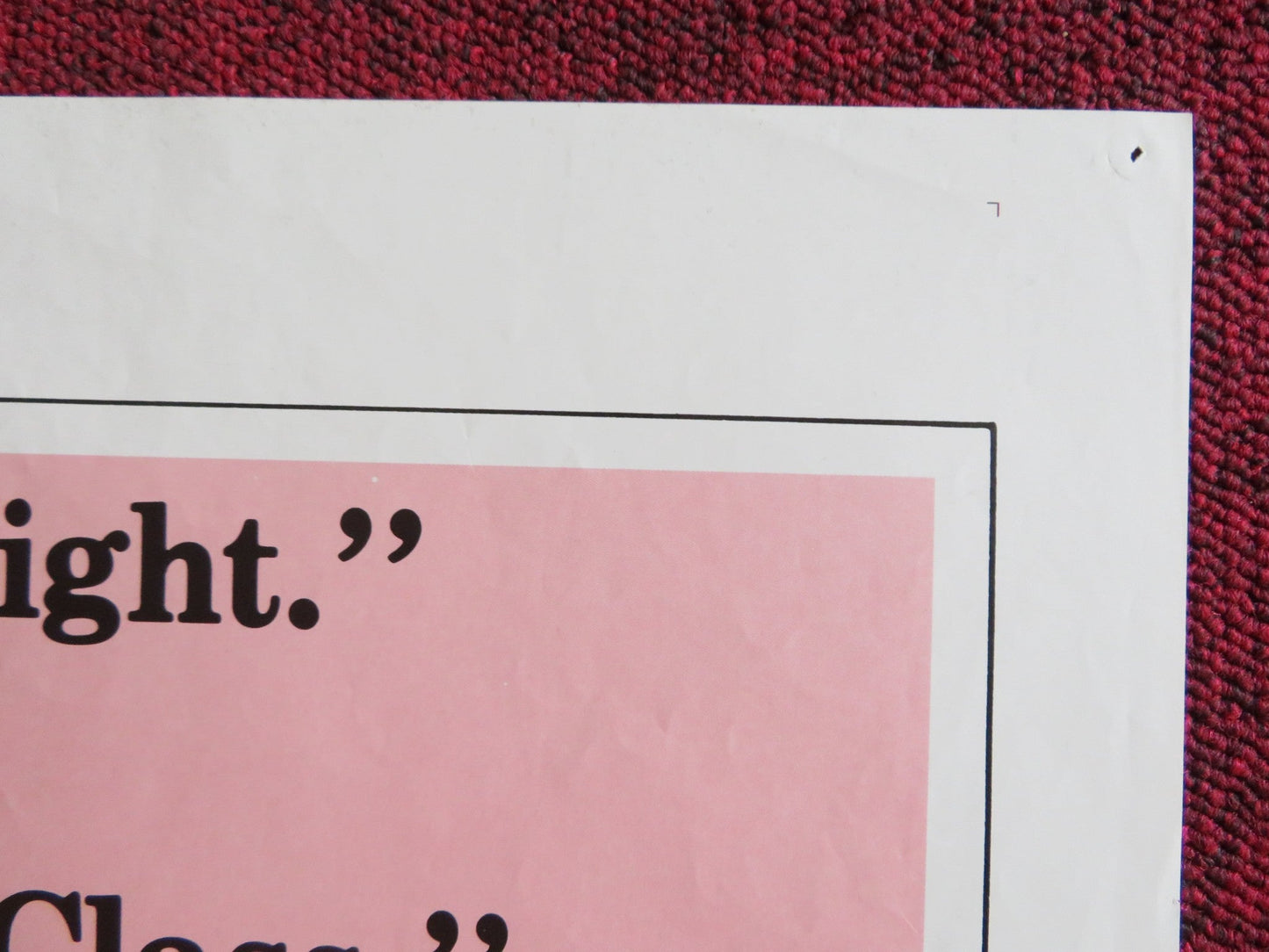 A DIFFERENT STORY - STYLE B FOLDED US ONE SHEET POSTER PERRY KING M. FOSTER 1978 - Rendezvous Cinema