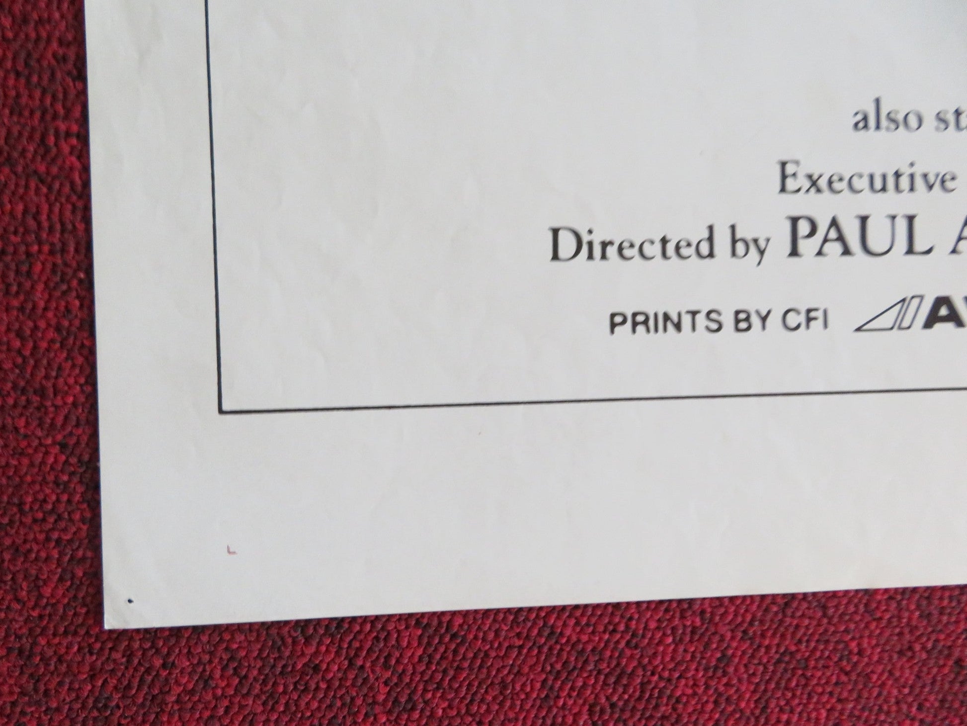 A DIFFERENT STORY - STYLE B FOLDED US ONE SHEET POSTER PERRY KING M. FOSTER 1978 - Rendezvous Cinema