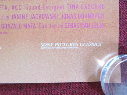 A FANTASTIC WOMAN US ONE SHEET ROLLED POSTER DANIELA VEGA FRANCISCO REYES 2017 - Rendezvous Cinema