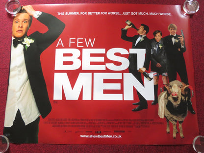 A FEW BEST MEN UK QUAD ROLLED POSTER XAVIER SAMUEL KRIS MARSHALL 2011 Rendezvous Cinema Movie posters