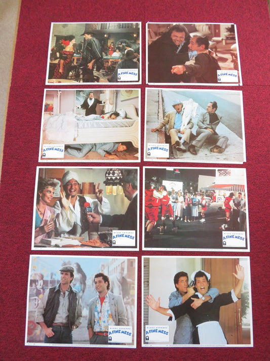 A FINE MESS US LOBBY CARD FULL SET TED DANSON HOWIE MANDEL 1986 Rendezvous Cinema Movie posters