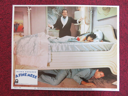 A FINE MESS US LOBBY CARD FULL SET TED DANSON HOWIE MANDEL 1986 Rendezvous Cinema Movie posters